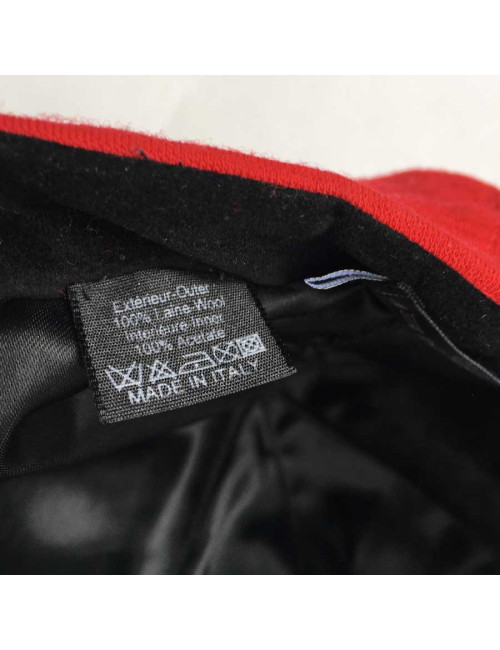 CHANEL cap in red wool size 57FR