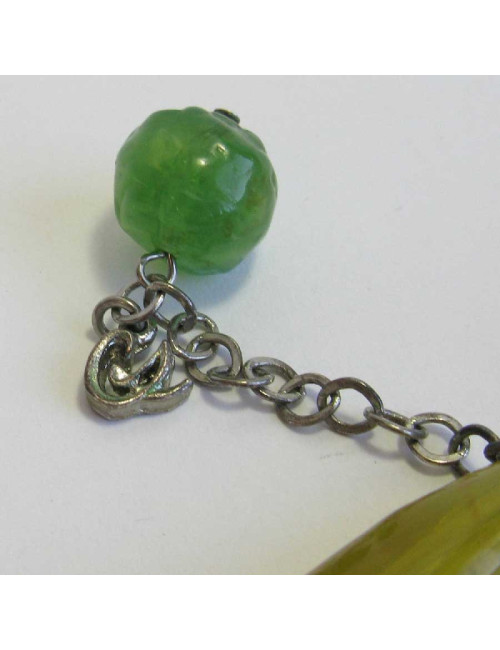 Sautoir CHRISTIAN LACROIX fantaisie résine  multicolore