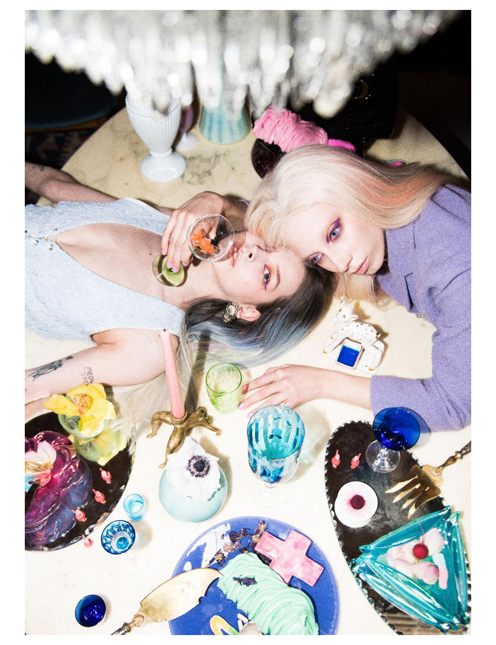 parure CHRISTIAN DIOR collier et boucles d'oreille