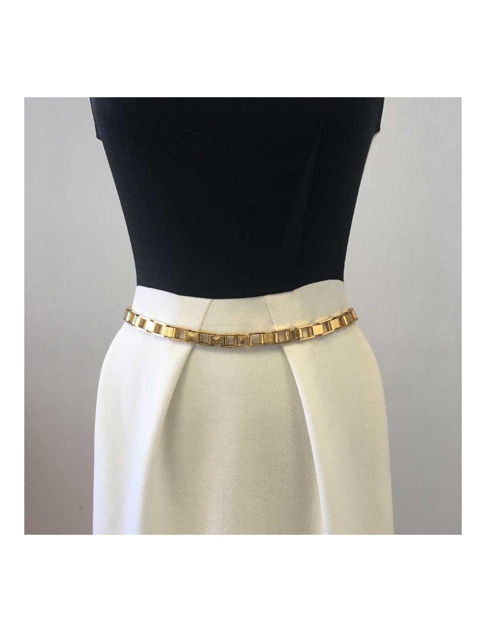 Ceinture CHANEL articulé dorée