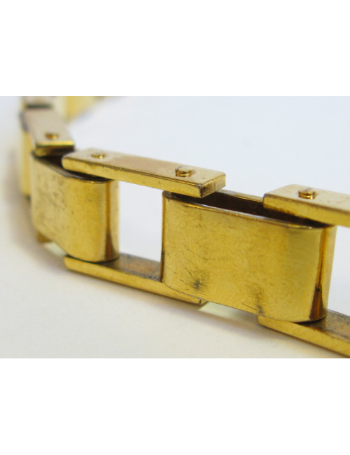 Ceinture CHANEL articulé vintage en métal doré