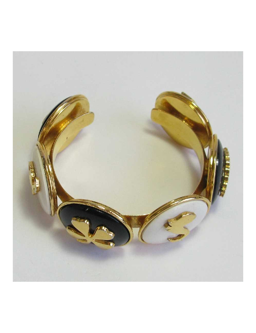 Bracelet CHANEL Vintage en métal doré