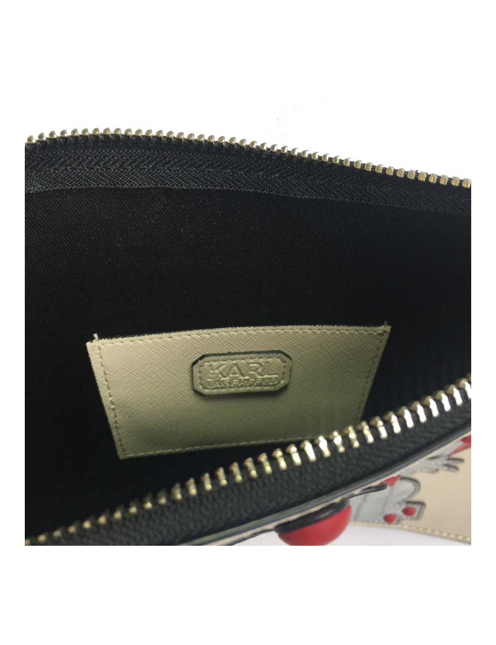 Pochette KARL LAGERFELD Robot beige