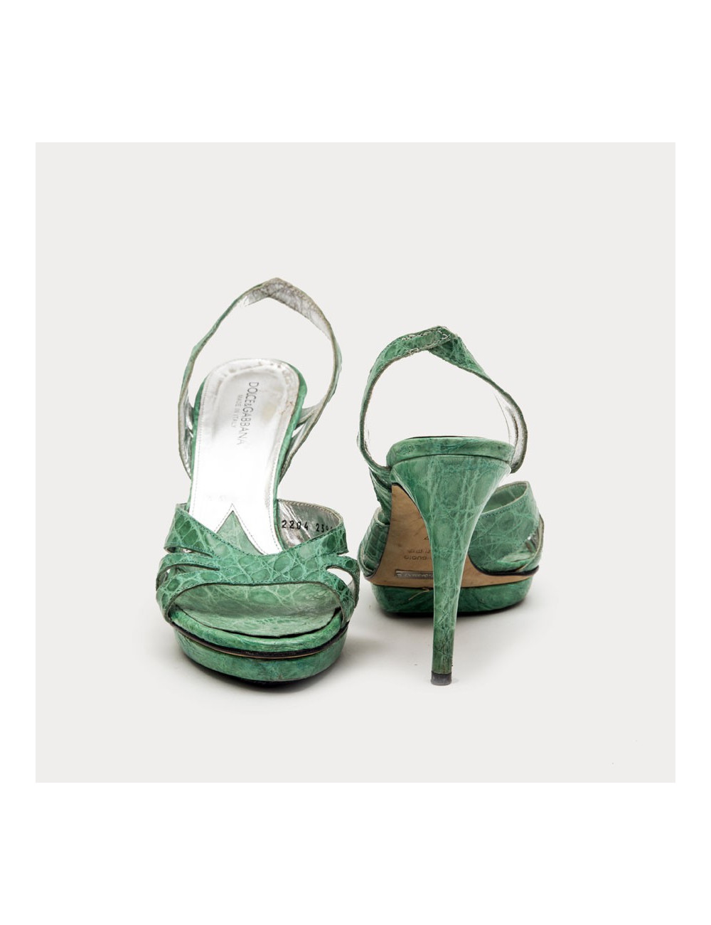 Sandales hautes T 37 DOLCE & GABBANA