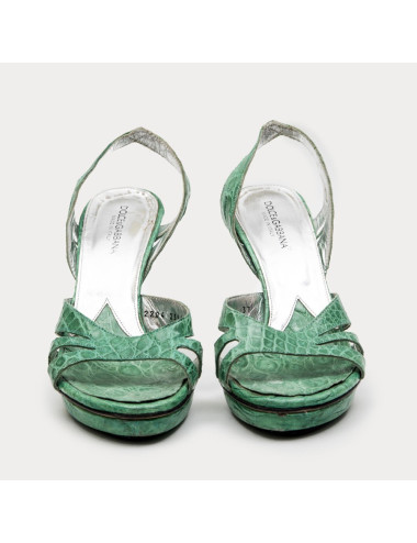 Sandales hautes T 37 DOLCE & GABBANA 2