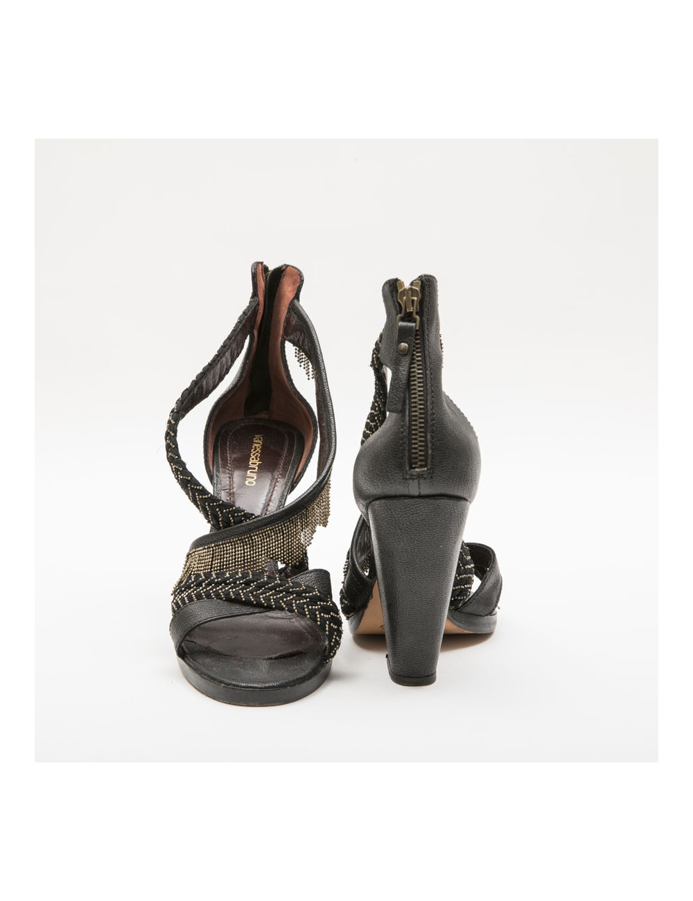 Sandales hautes T 39 VANESSA BRUNO