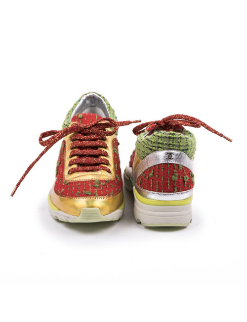 Baskets t 39 CHANEL multicolores