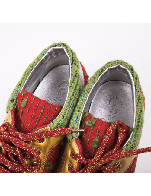 Baskets t 39 CHANEL multicolores