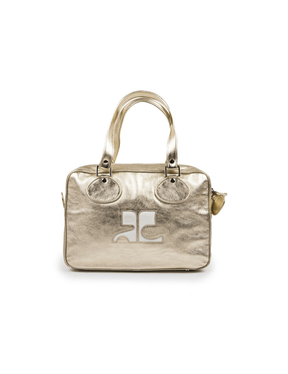 Sac COURREGES en cuir doré