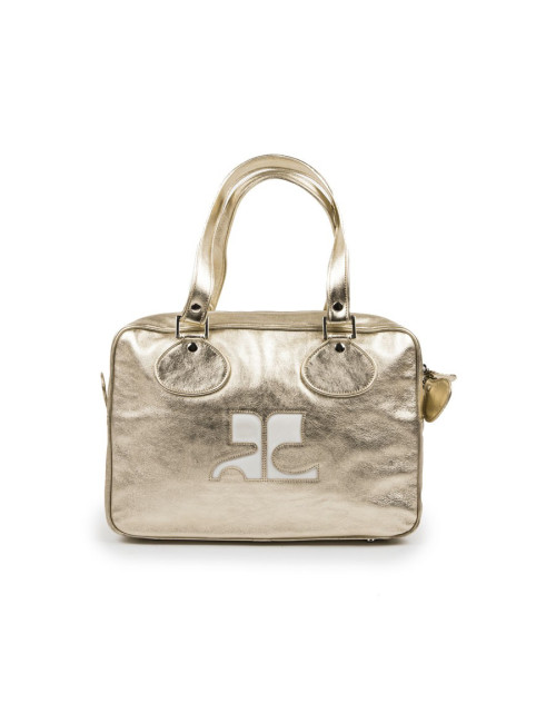Sac COURREGES en cuir doré