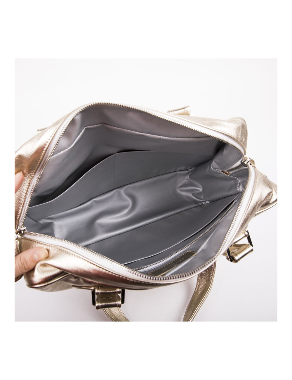 Sac COURREGES en cuir doré