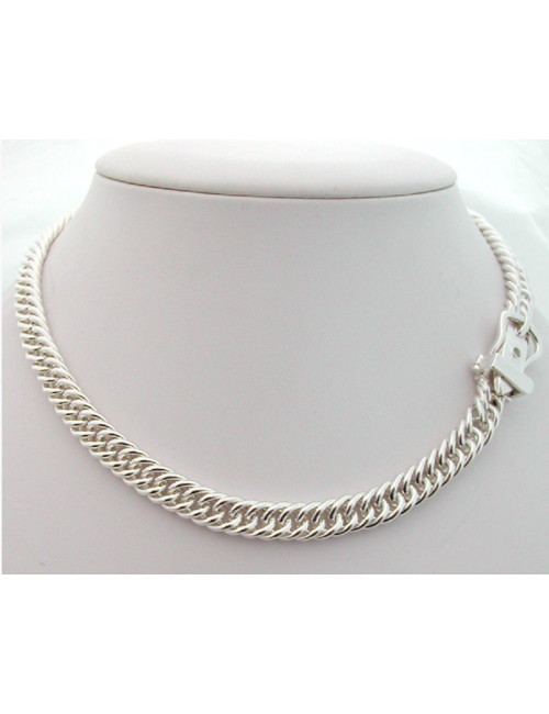 Collier HERMES "Boucle sellier"