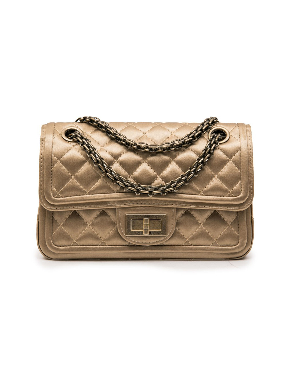 Sac CHANEL  en satin duchesse