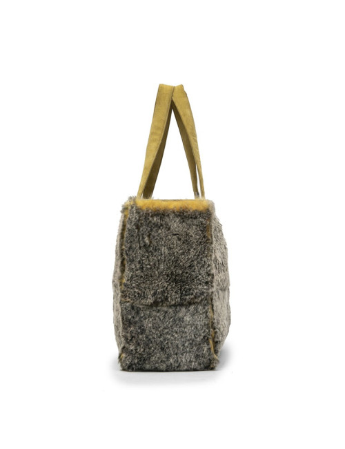 CHANEL bag in gray and yellow orylag