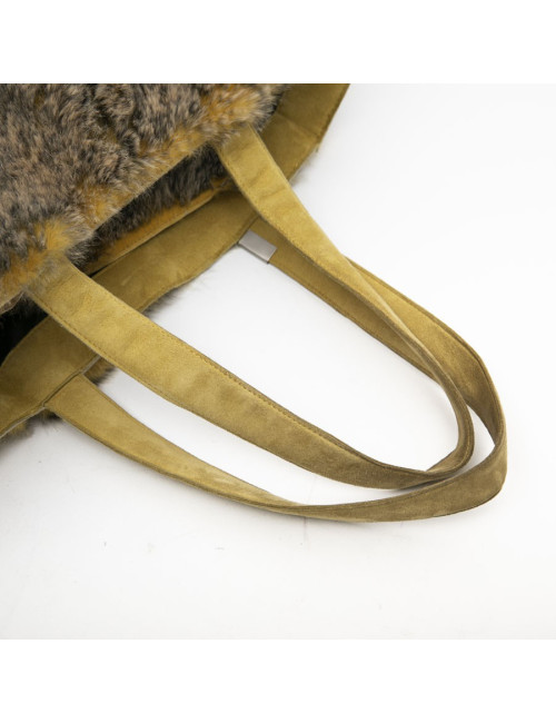 CHANEL bag in gray and yellow orylag