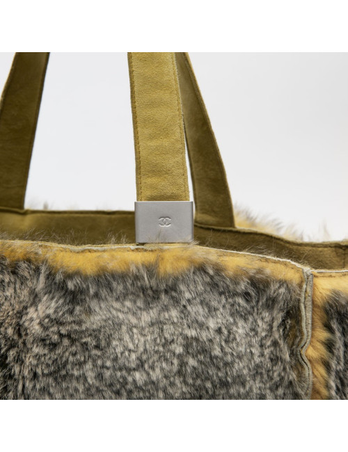 CHANEL bag in gray and yellow orylag