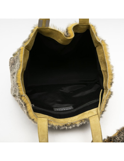 CHANEL bag in gray and yellow orylag