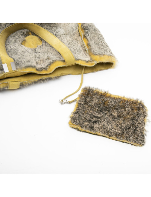 CHANEL bag in gray and yellow orylag