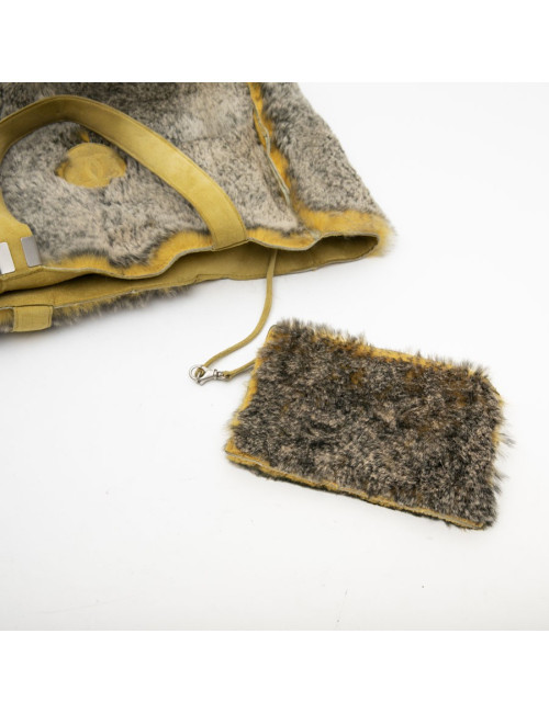 CHANEL bag in gray and yellow orylag