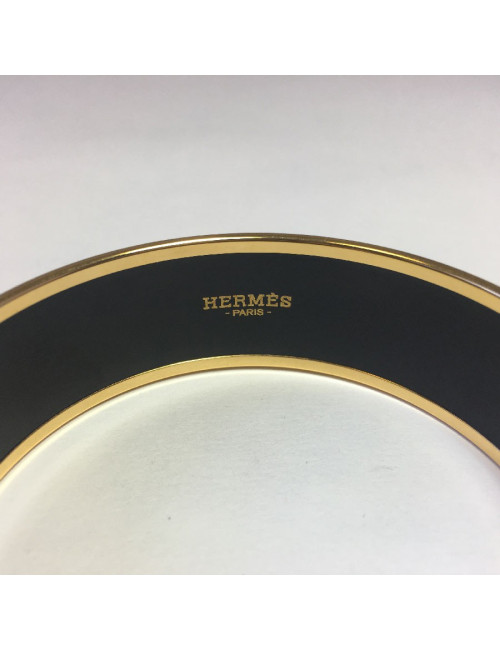 Hermès enameled bracelet TM