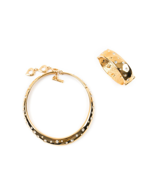 Parure collier et bracelet YSL YVES SAINT LAURENT Vintage