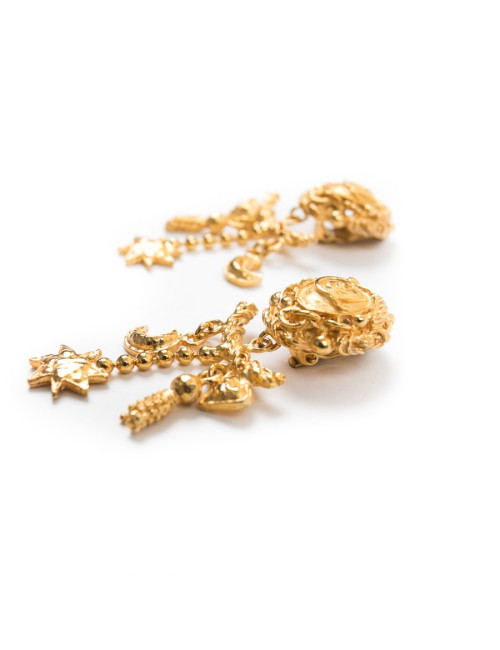 Boucles d'oreilles clips CHRISTIAN LACROIX vintage