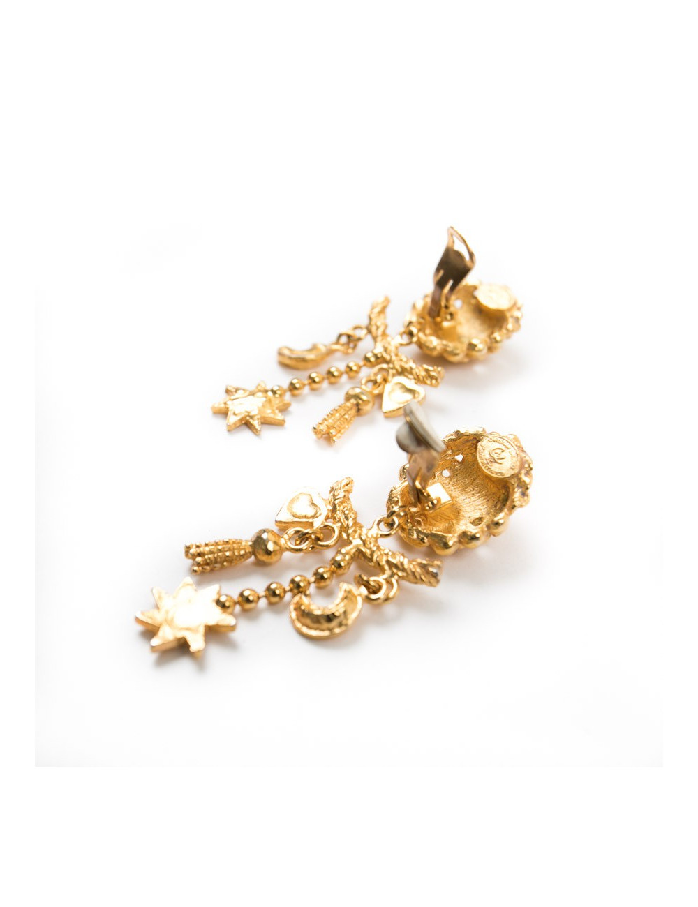 Boucles d'oreilles clips CHRISTIAN LACROIX vintage