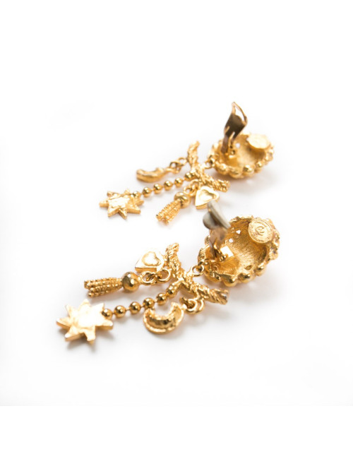 Boucles d'oreilles clips CHRISTIAN LACROIX vintage