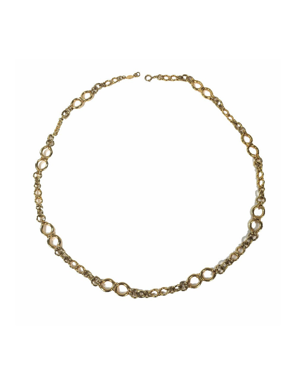 Sautoir CHANEL 90 ' chaine dorée