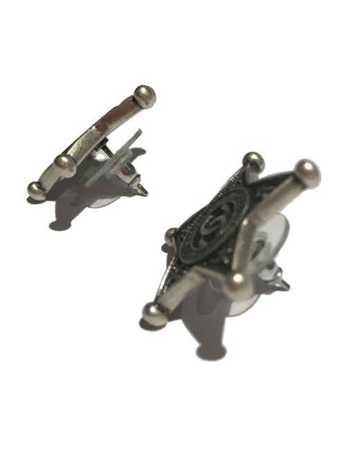 Clous d'oreilles CHANEL "Paris-Dallas"