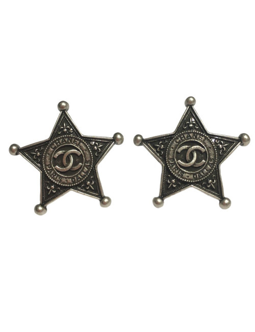 Clous d'oreilles CHANEL "Paris-Dallas"