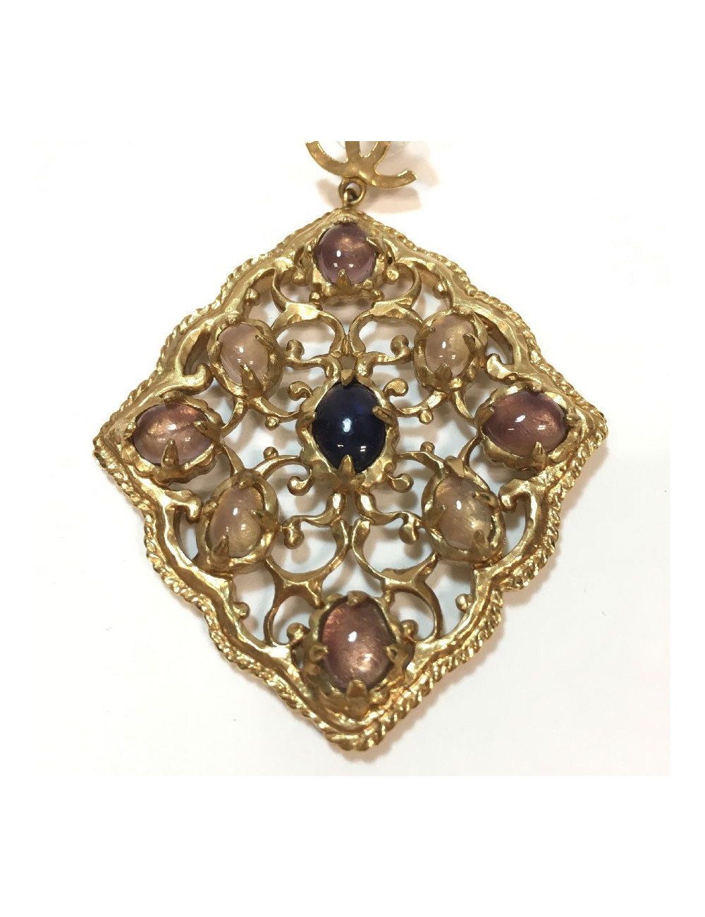 Boucles d'oreilles clous CHANEL Couture