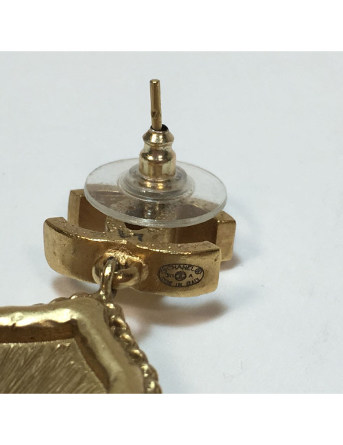 Boucles d'oreilles clous CHANEL Couture