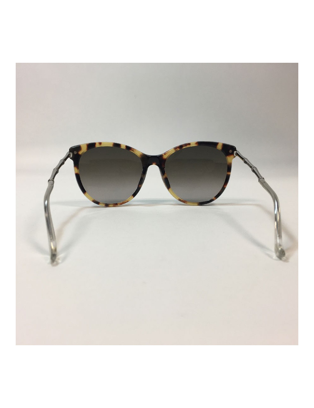 Lunettes de soleil GUCCI branches métal bambou et écaille de tortue