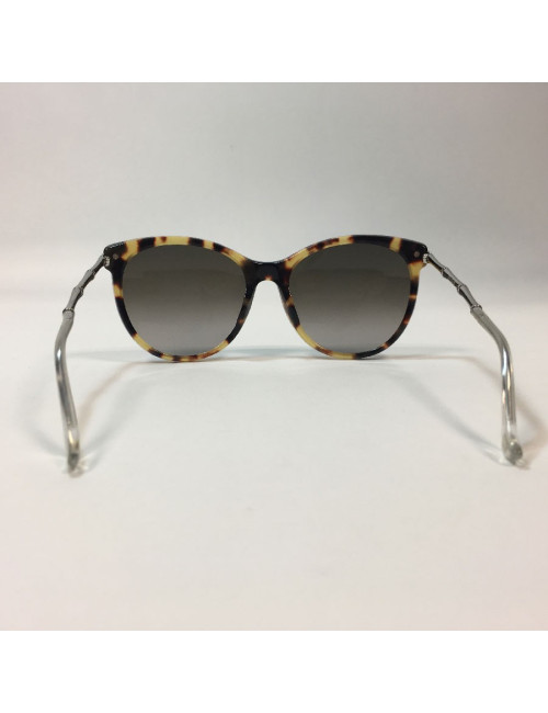Lunettes de soleil GUCCI branches métal bambou et écaille de tortue