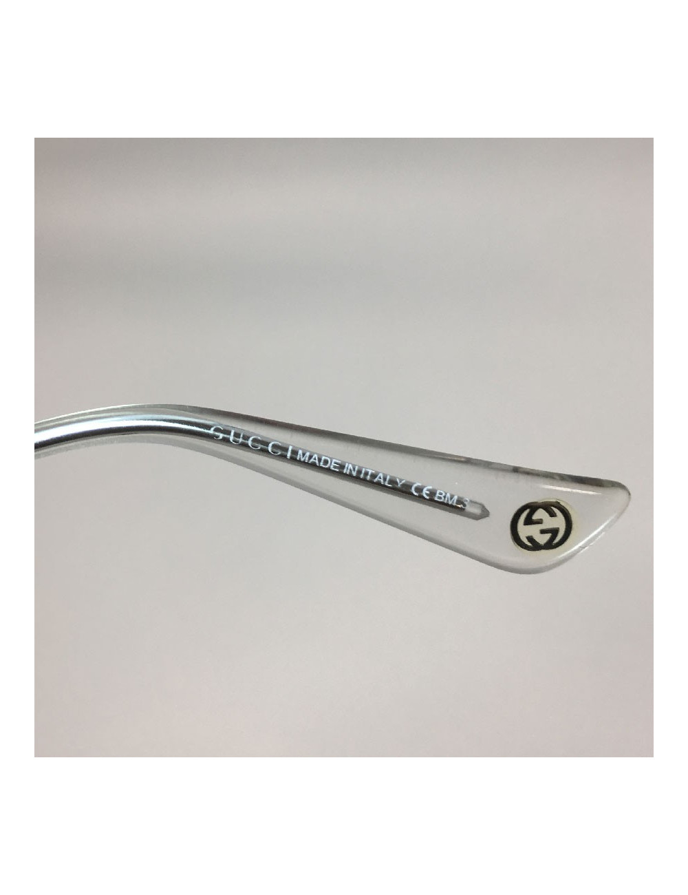 Lunettes de soleil GUCCI branches métal bambou et écaille de tortue