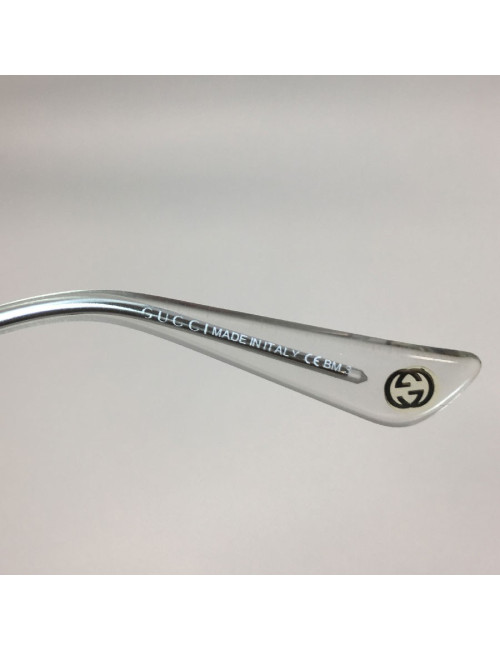 Lunettes de soleil GUCCI branches métal bambou et écaille de tortue