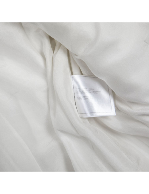 Veste CHANEL courte blanche matelassée T36