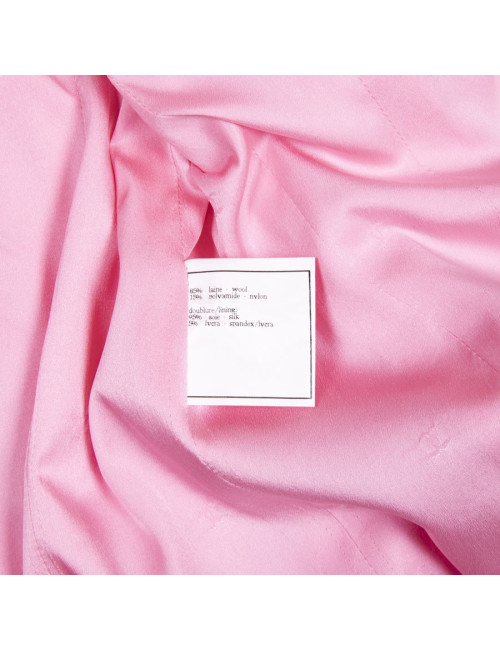 Veste T 38 CHANEL tweed rose