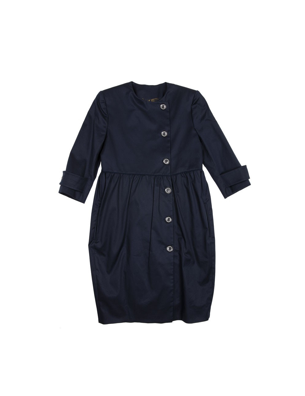Robe manteau STELLA MC CARTNEY T40 bleu marine
