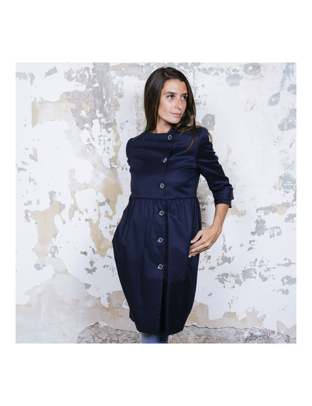 Robe manteau STELLA MC CARTNEY bleu 