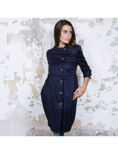 Robe manteau STELLA MC CARTNEY bleu 