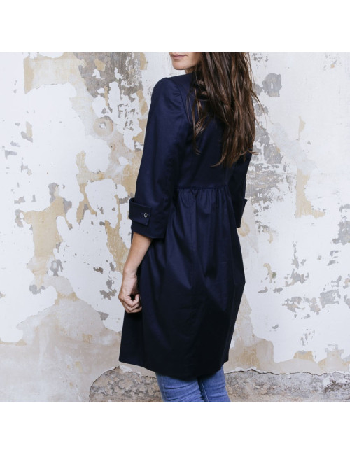 Robe manteau STELLA MC CARTNEY bleu 