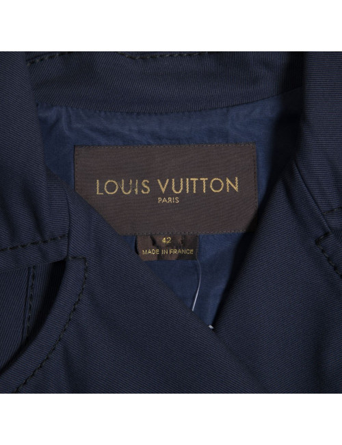 Veste LOUIS VUITTON T42  manches courtes bleu