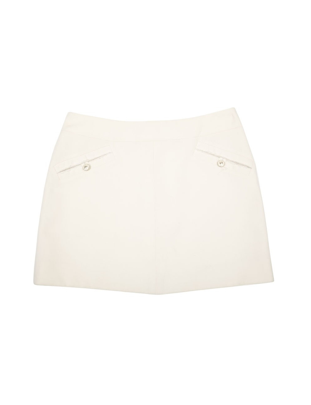 Jupe CHANEL t 38 en laine beige