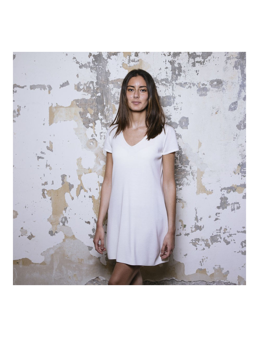 Robe VALENTINO, RED taille 42 It en laine écrue