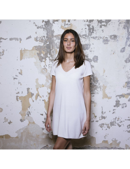 Robe VALENTINO, RED taille 42 It en laine écrue