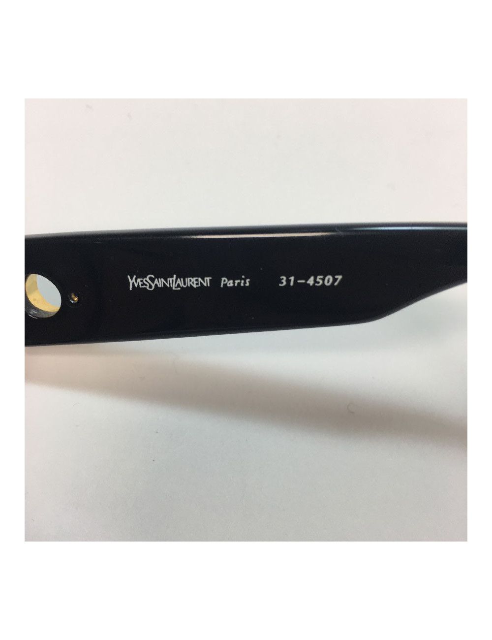 Lunettes de soleil YSL SAINT LAURENT Vintage en plexi bleu