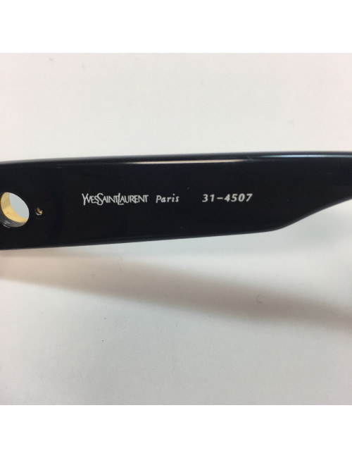 Lunettes de soleil YSL SAINT LAURENT Vintage en plexi bleu