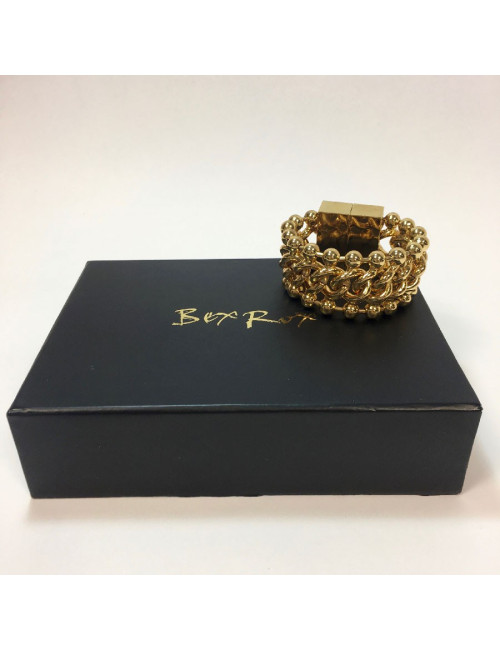 Bracelet BEXROX en métal doré
